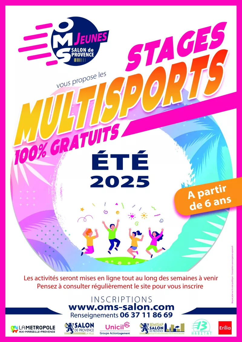 Stage 100 % gratuits Eté 2025 Stage 100 % gratuits Eté 2025